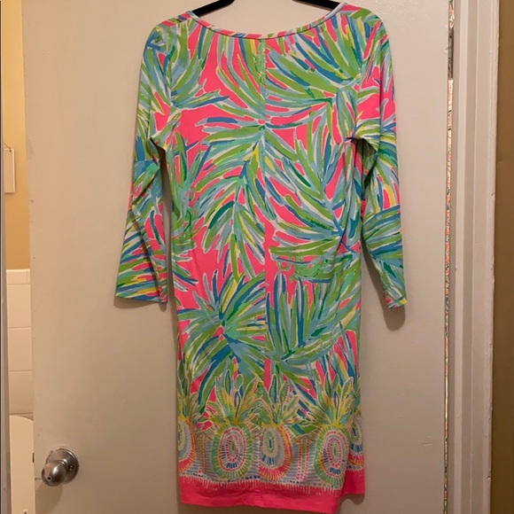 Lilly Pulitzer Beacon Dress in Tiki Pink - Picture 5 of 5